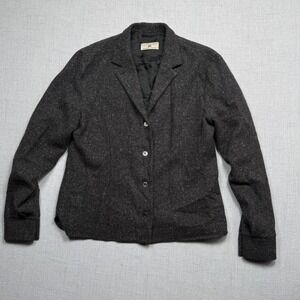 Luciano Barbera for Bergdorf Goodman Cashmere Blazer Jacket Charcoal Size 46